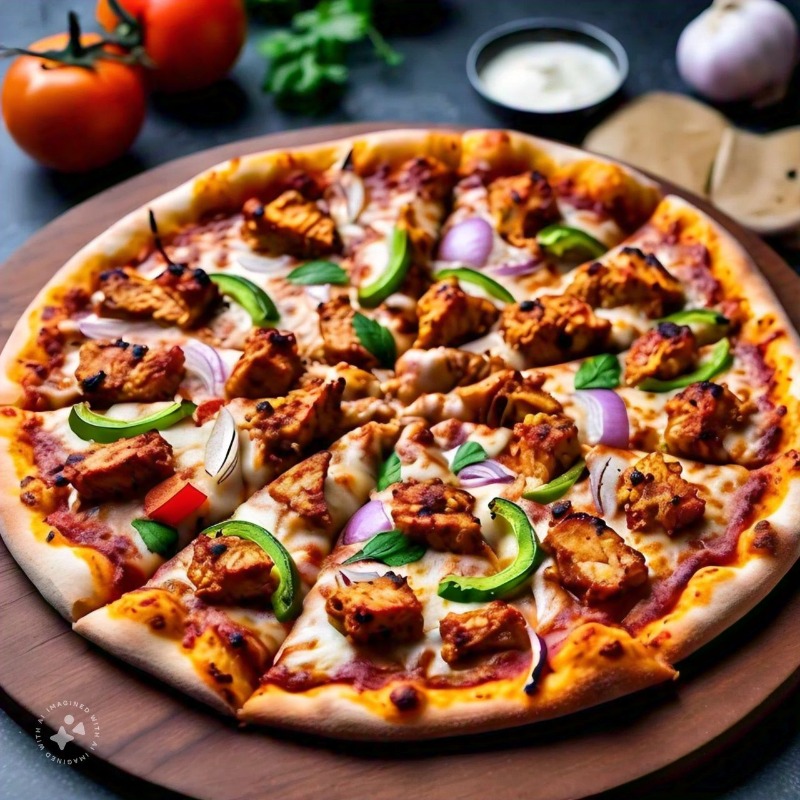 Chicken Tikka Pizza